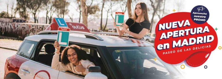 Autius autoescuela Madrid Delicias