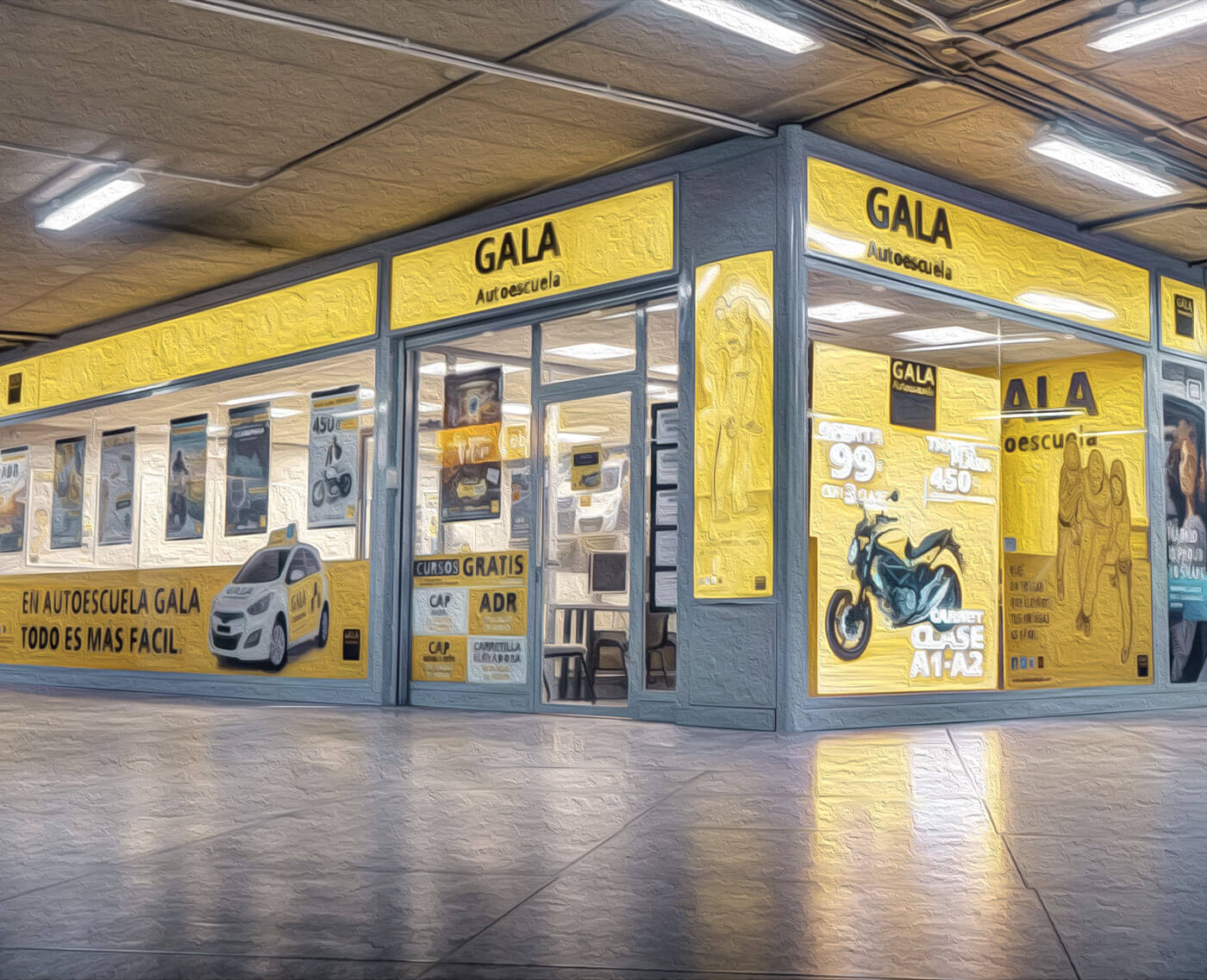 Autoescuela Gala - Legan&eacute;s Reina Sofia 12 -Centro Recuperaci&oacute;n de Puntos