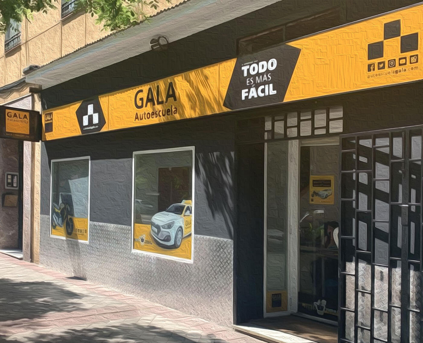 Autoescuela Gala Pr&iacute;ncipe P&iacute;o