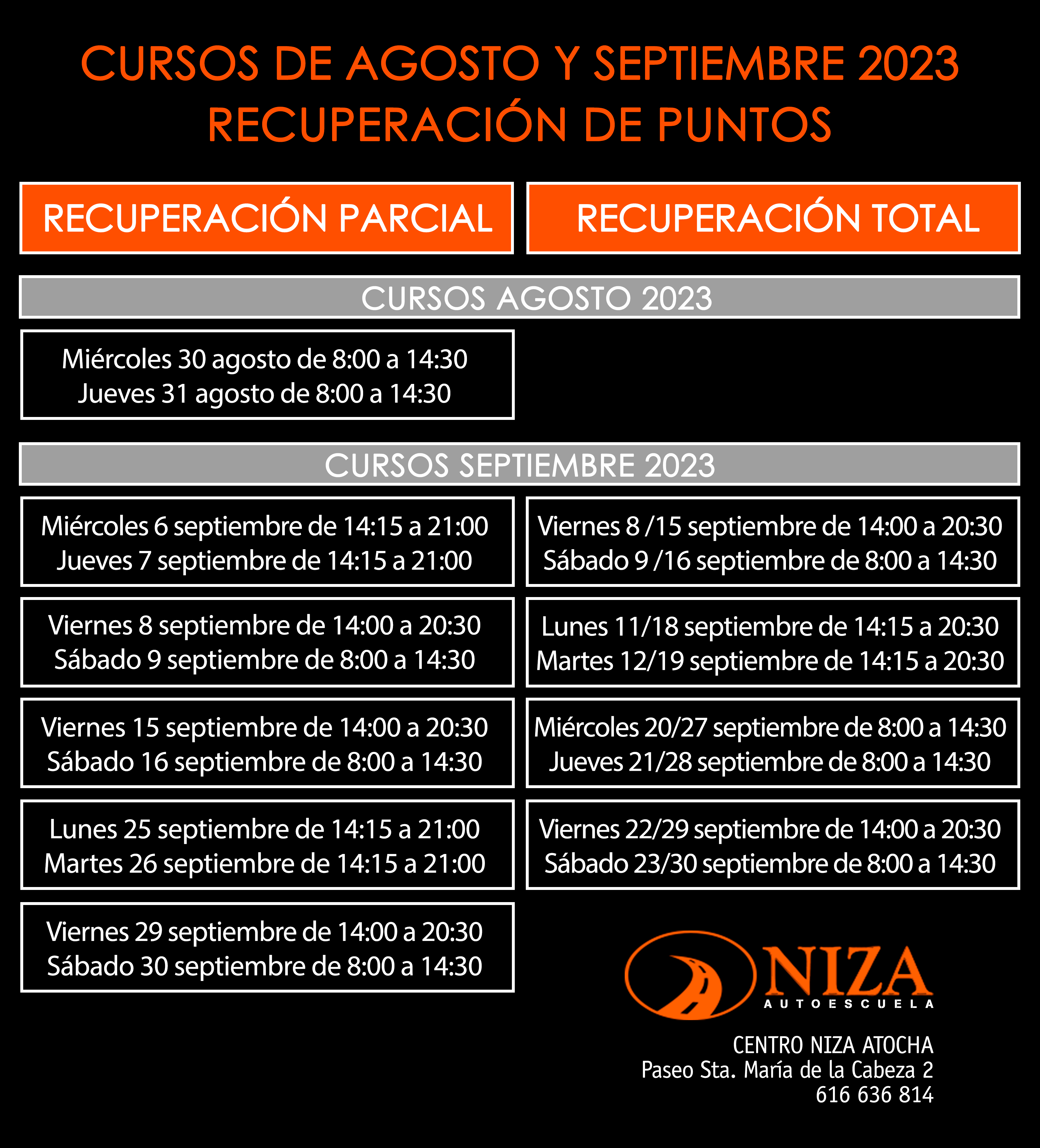 Autoescuela Lara Atocha - Centro de recuperaci&oacute;n de puntos.