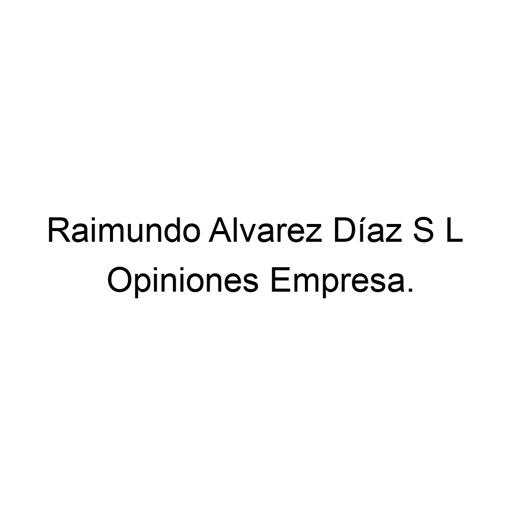 Autoescuela Raimundo Alvarez D&iacute;az S L