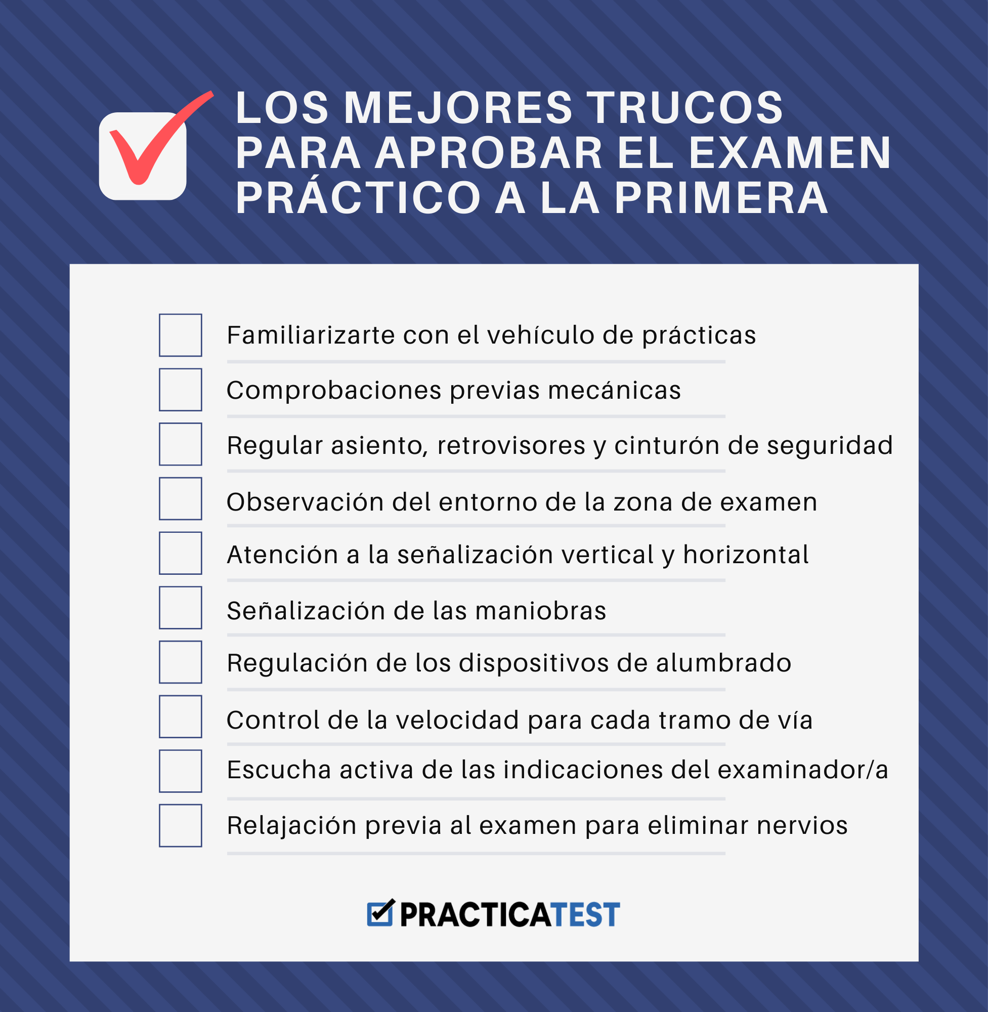 10 Consejos Efectivos para Aprobar tu Examen de Conducci&oacute;n Pr&aacute;ctico a la Primera