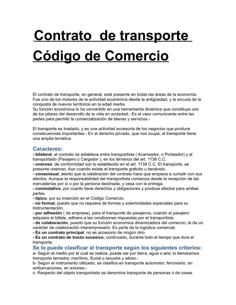Decodificando el Contrato de Transporte: Todo lo que Necesitas Saber para tu Autoescuela