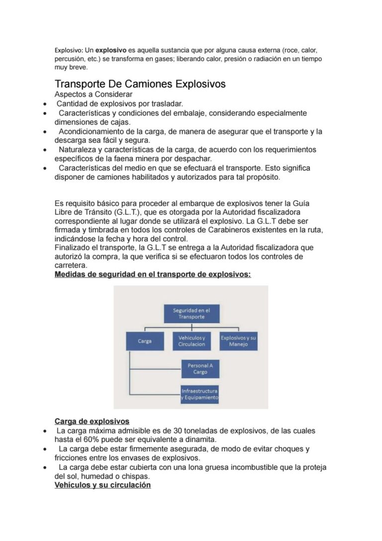 Manejo Seguro y Regulaciones: Guía Completa sobre el Transporte de Explosivos por Carretera