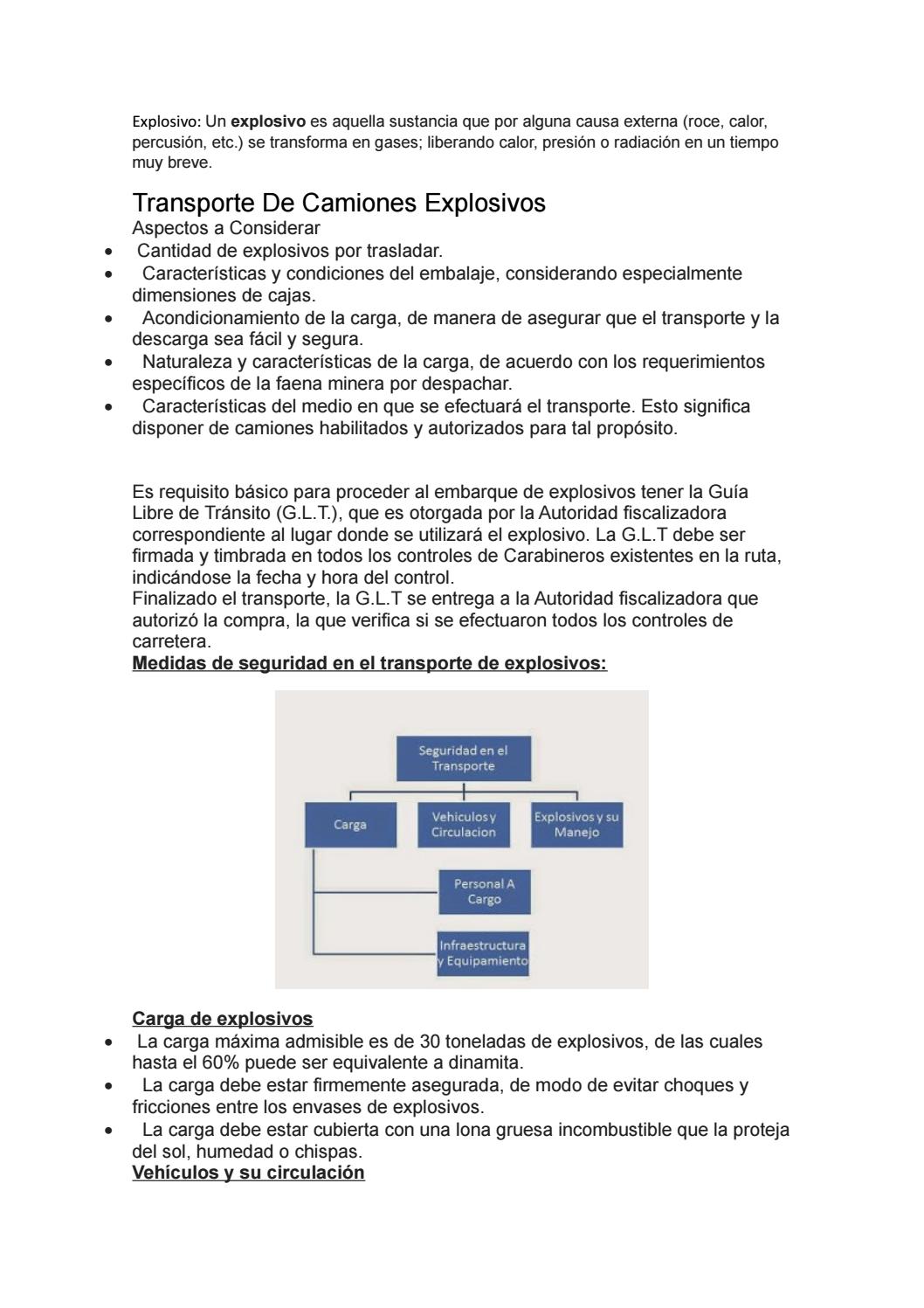 Manejo Seguro y Regulaciones: Guía Completa sobre el Transporte de Explosivos por Carretera Manejo Seguro y Regulaciones: Guía Completa sobre el Transporte de Explosivos por Carretera